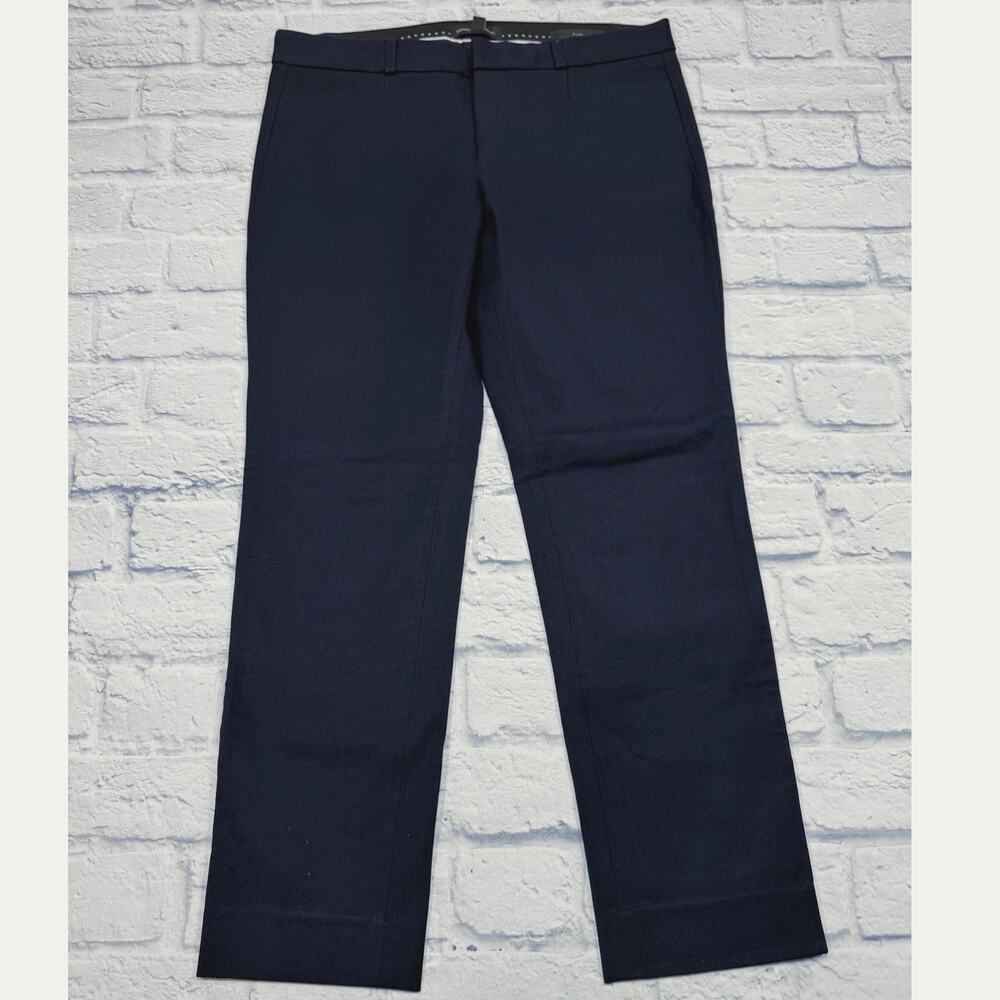 Banana Republic Navy Sloan Trouser Dress Pants size 8 J61